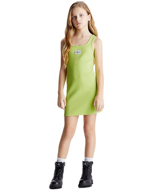 CALVIN KLEIN Ribbed dress for girls CALVIN KLEIN | CKIG0IG02471JLKQ